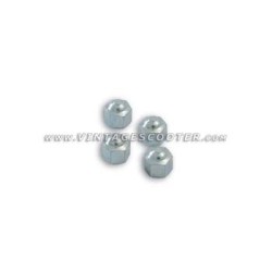Kit 4 ecrous pour vis de fixation de béquille Vespa 150 GS VS5